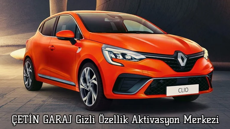 Renault Clio 5 & CAPTUR & CAPTUR 2 & ZOE & MEGANE 4